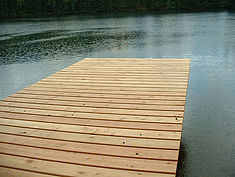 Badestege für Naturseen, Badeteiche, Schwimteiche